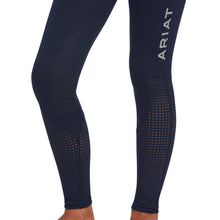 Load image into Gallery viewer, ARIAT Kids Eos Knee Patch Riding Tights - Navy
