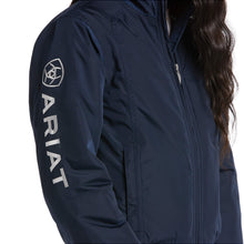 Load image into Gallery viewer, ARIAT Insulated Stable Jacket - Kids - Navy
