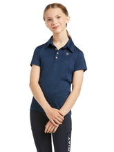 Load image into Gallery viewer, ARIAT Kids Laguna Polo Shirt - Navy
