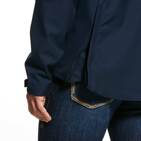 ARIAT Men's Coastal Waterproof Jacket - Navy Ariat