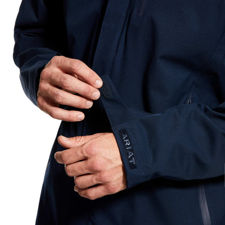 ARIAT Men's Coastal Waterproof Jacket - Navy Ariat