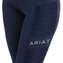 Load image into Gallery viewer, ARIAT Eos Moto Full Seat Riding Tights - Womens - Navy
