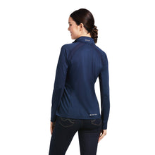 Load image into Gallery viewer, 50% OFF - ARIAT Sunstopper 2.0 1/4 Zip Baselayer - Womens - Navy - Size: XL Ariat
