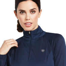 Load image into Gallery viewer, 50% OFF - ARIAT Sunstopper 2.0 1/4 Zip Baselayer - Womens - Navy - Size: XL Ariat
