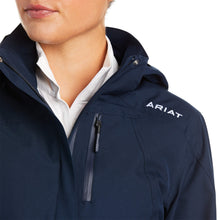 Load image into Gallery viewer, ARIAT Women&#39;s Coastal Waterproof Jacket - Navy
