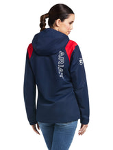 Load image into Gallery viewer, ARIAT Women&#39;s Spectator Waterproof Jacket - Team Navy
