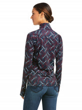 Load image into Gallery viewer, ARIAT Lowell 2.0 1/4 Zip Baselayer - Womens - Team Print
