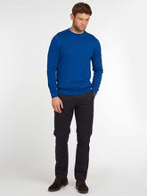 Load image into Gallery viewer, BARBOUR Light Cotton Crew Neck Knit - Bright Blue
