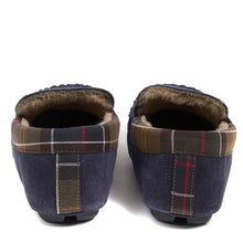 Load image into Gallery viewer, BARBOUR Mens Monty Slippers - Navy Suede
