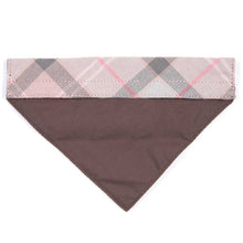Load image into Gallery viewer, BARBOUR Tartan Bandana - Taupe/Pink
