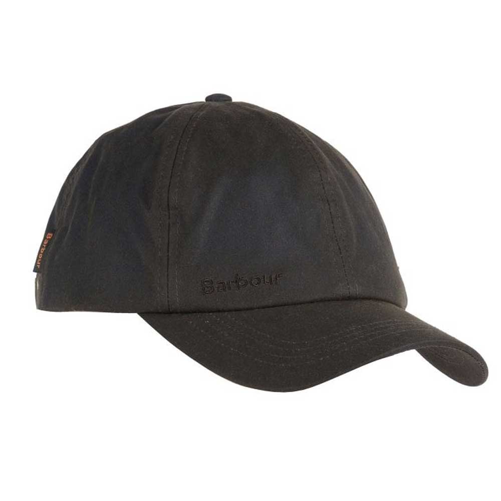 BARBOUR Waxed Sports Cap - Olive