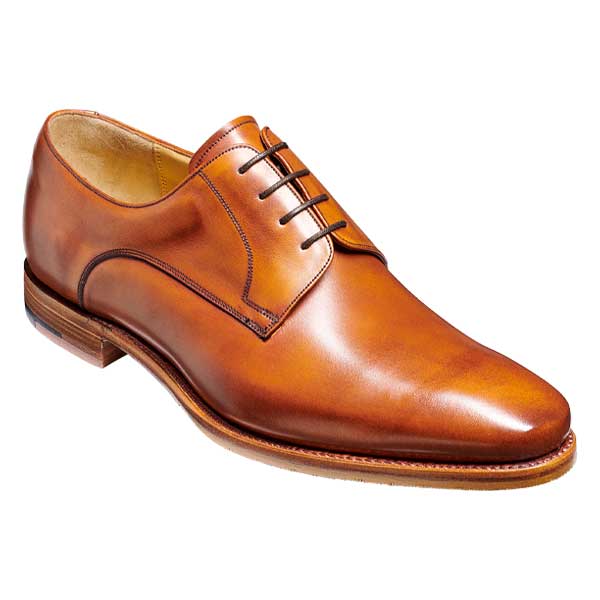 BARKER Ellon Shoes - Mens Derby Shoes - Antique Rosewood Calf