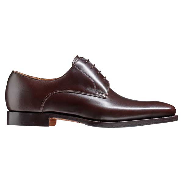 BARKER Turing Shoes - Mens Oxford Brogue Shoes - Black Calf