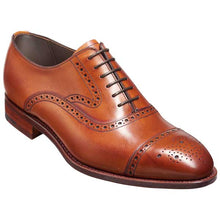Load image into Gallery viewer, BARKER Lerwick Shoes - Mens Oxford Brogues - Antique Rosewood Calf
