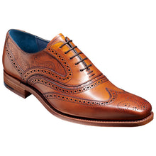 Load image into Gallery viewer, BARKER McClean Shoes - Mens Brogue - Antique Rosewood Calf &amp; Paisley Laser
