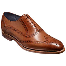 Load image into Gallery viewer, BARKER-Valiant-Shoes-–-Mens-Brogue-Shoes-–-Brown-Hand-Painted
