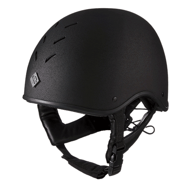 CHARLES OWEN MS1 Pro Skull Riding Hat - MIPS Technology - Black - Size: 59cm (7 1/4) REGULAR