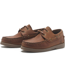 Load image into Gallery viewer, 50% OFF - CHATHAM Kids Henry Nubuck Deck Shoes - Tan - Size: UK 3
