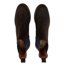 Load image into Gallery viewer, CHATHAM Ladies Arlington Suede Chelsea Boots - Dark Brown
