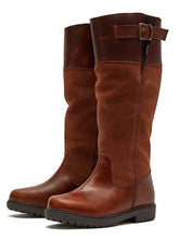 Load image into Gallery viewer, CHATHAM Ladies Brooksby Waterproof Riding Boots - Tan Suede
