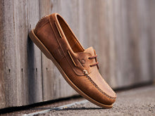 Load image into Gallery viewer, CHATHAM Ladies Java G2 Leather Sustainable Deck Shoes - Walnut
