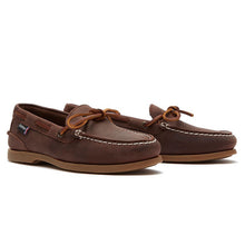 Load image into Gallery viewer, CHATHAM Ladies Olivia G2 Slip-On Deck Shoes - Chocolate
