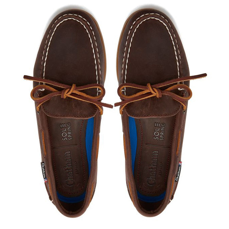 50% OFF CHATHAM Ladies Olivia G2 Slip-On Deck Shoes - Chocolate - Size â A Farley