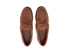Load image into Gallery viewer, CHATHAM Mens Java G2 Leather Sustainable Deck Shoes - Walnut

