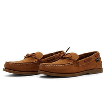 Load image into Gallery viewer, CHATHAM Mens Saunton G2 Slip-On Deck Shoes - Walnut
