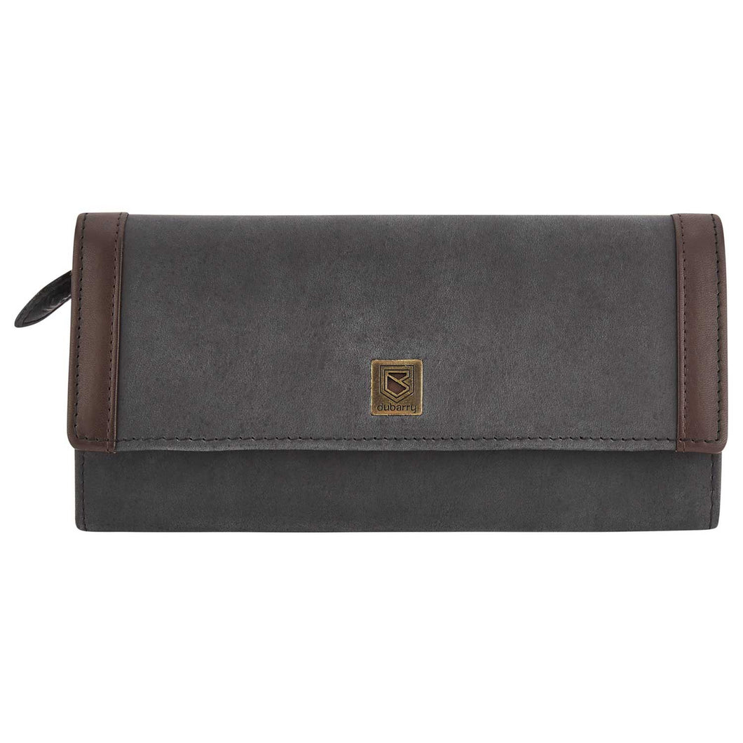 DUBARRY Collinstown Leather Purse - Black Brown
