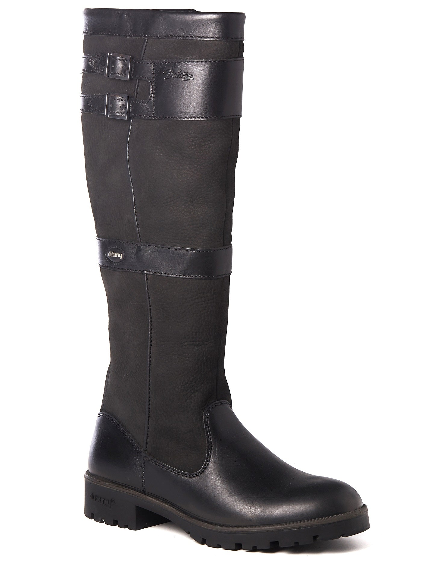 Dubarry Longford Boots - Ladies Waterproof Gore-Tex Leather - Black