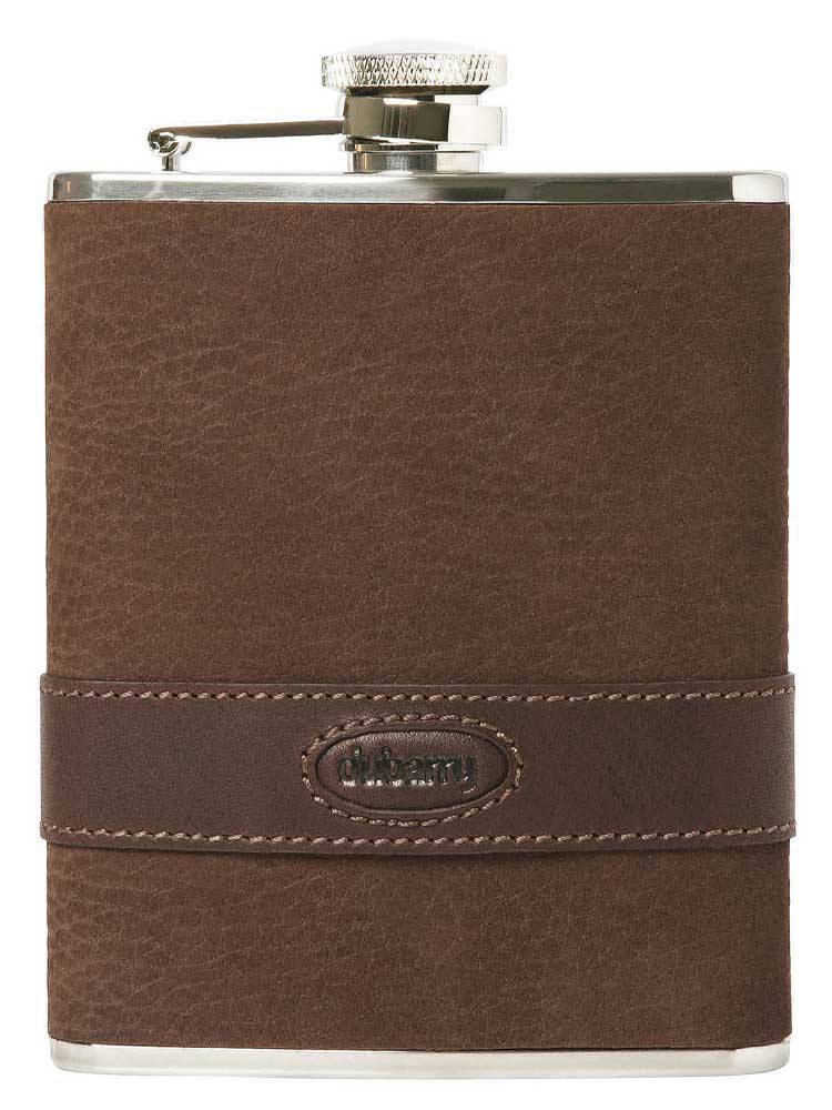 DUBARRY Rugby Leather Hip Flask