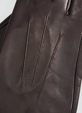 Load image into Gallery viewer, DENTS Joanna Three-Point Leather Gloves - Womens Unlined - Mocha
