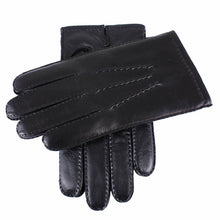 Load image into Gallery viewer, Dents-Mens-Black-Leather-Touchscreen-Technology-Gloves
