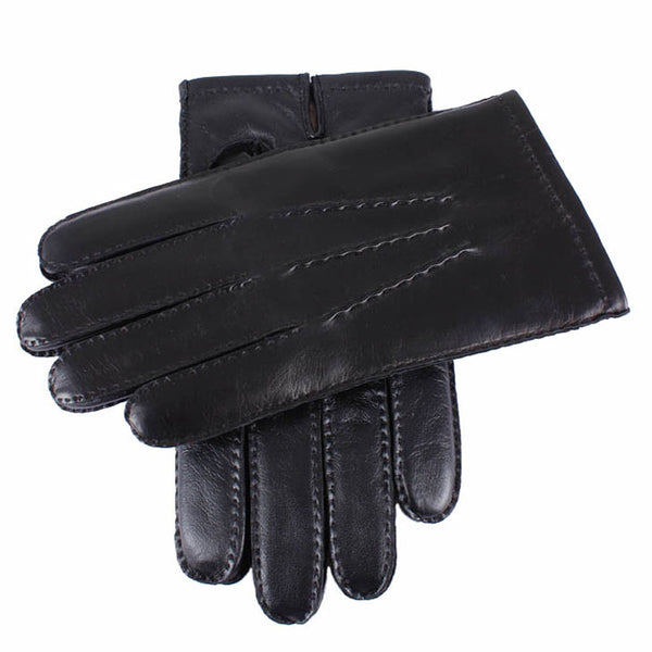 DENTS Shaftesbury Touchscreen Cashmere Lined Leather Gloves Mens B A Farley