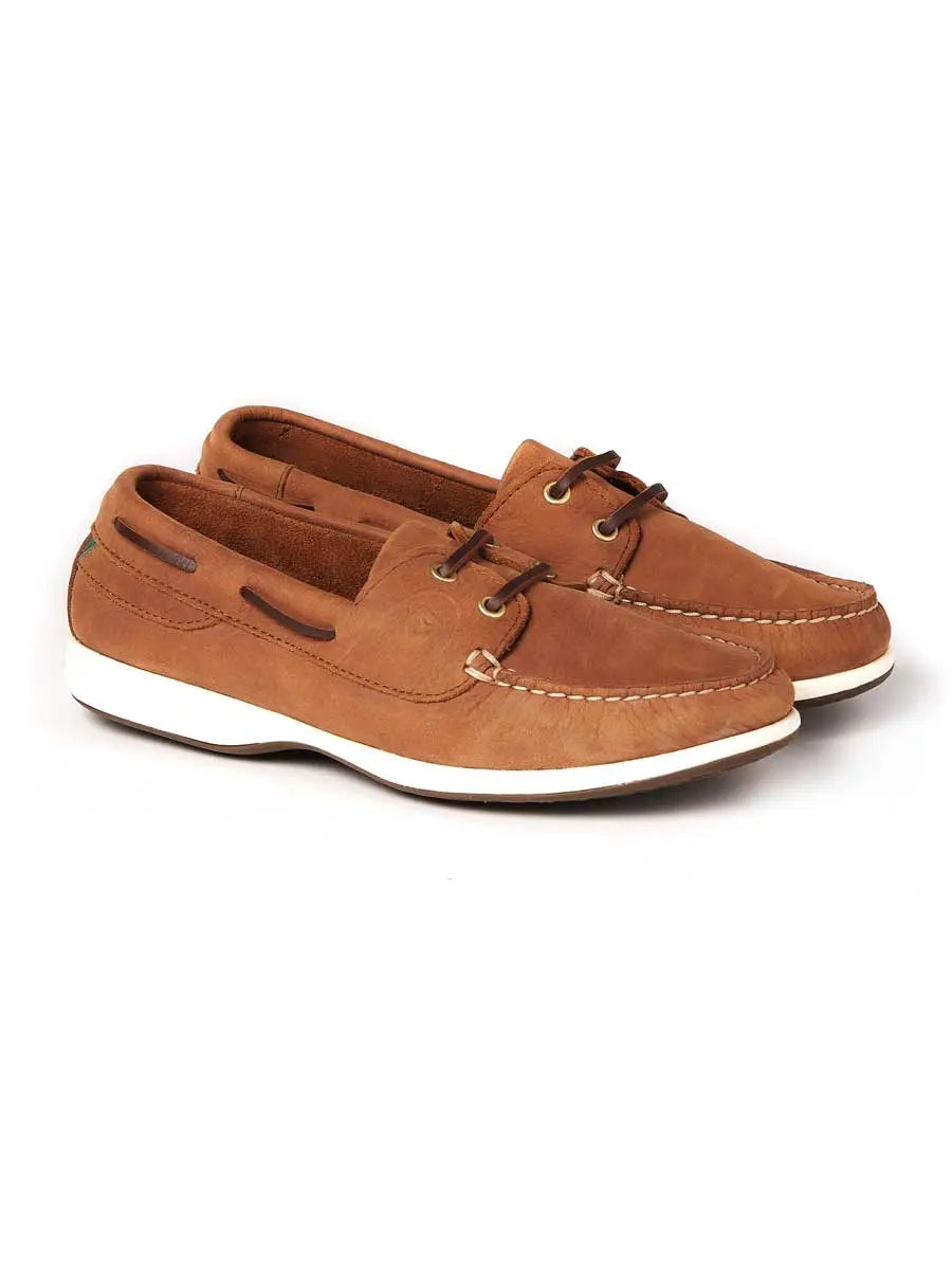 Dubarry Deck Shoes - Ladies Elba XLT - Chestnut