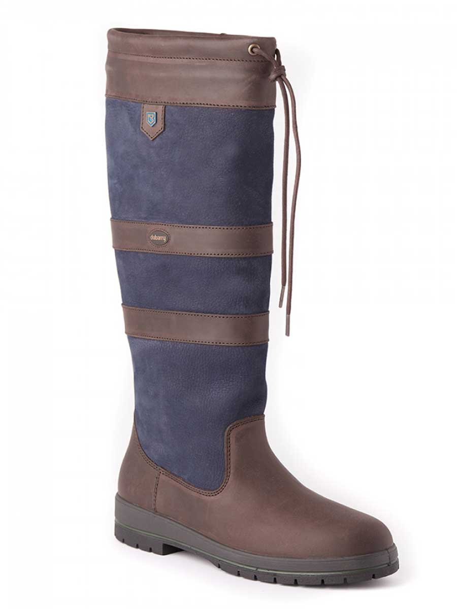 Dubarry Galway Boots - Navy/Brown