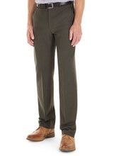 Load image into Gallery viewer, GURTEEN Trousers - Cologne Formal Stretch Flannels - Lovat Green
