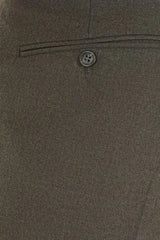 GURTEEN Trousers - Cologne Formal Stretch Flannels - Lovat Green Gurteen