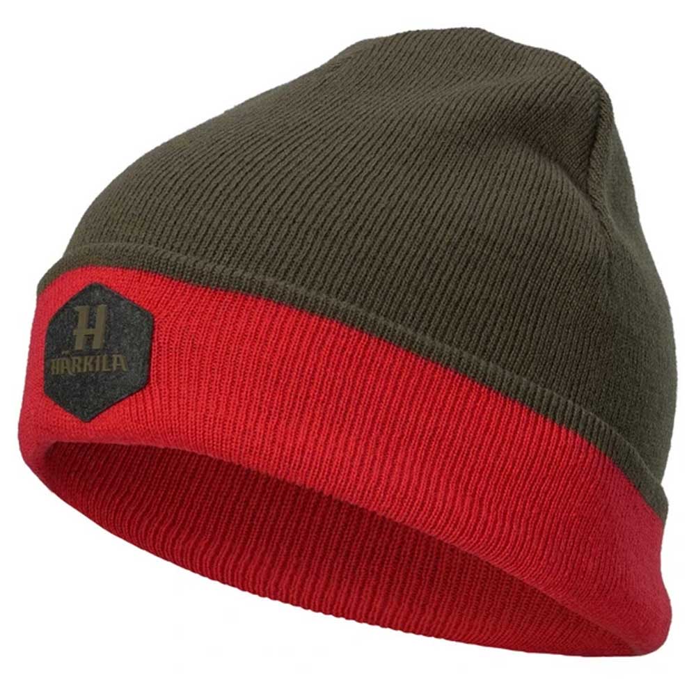 HARKILA Driven Hunt Reversible Beanie - Willow Green Harkila