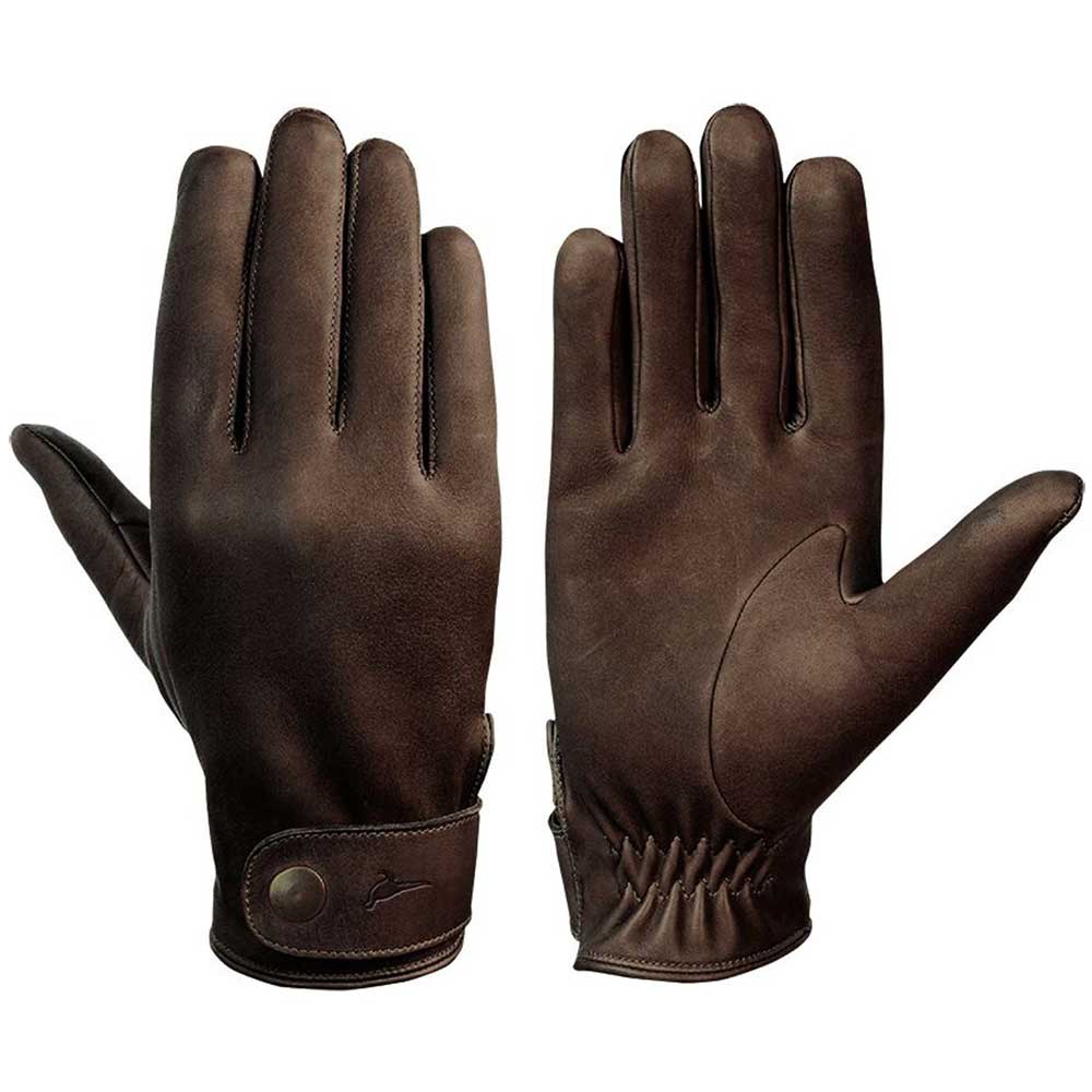 LAKSEN Mens London Gloves - Brown