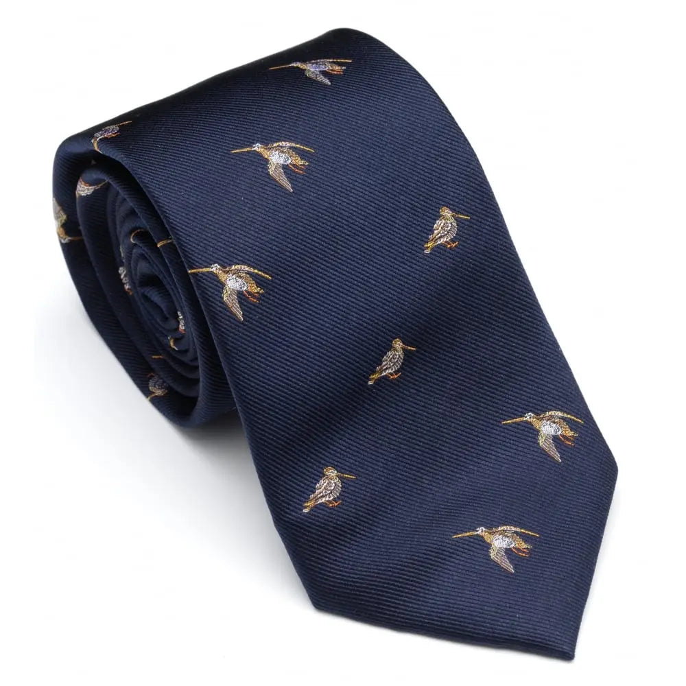 LAKSEN Silk Tie - Woodcock - Old Navy