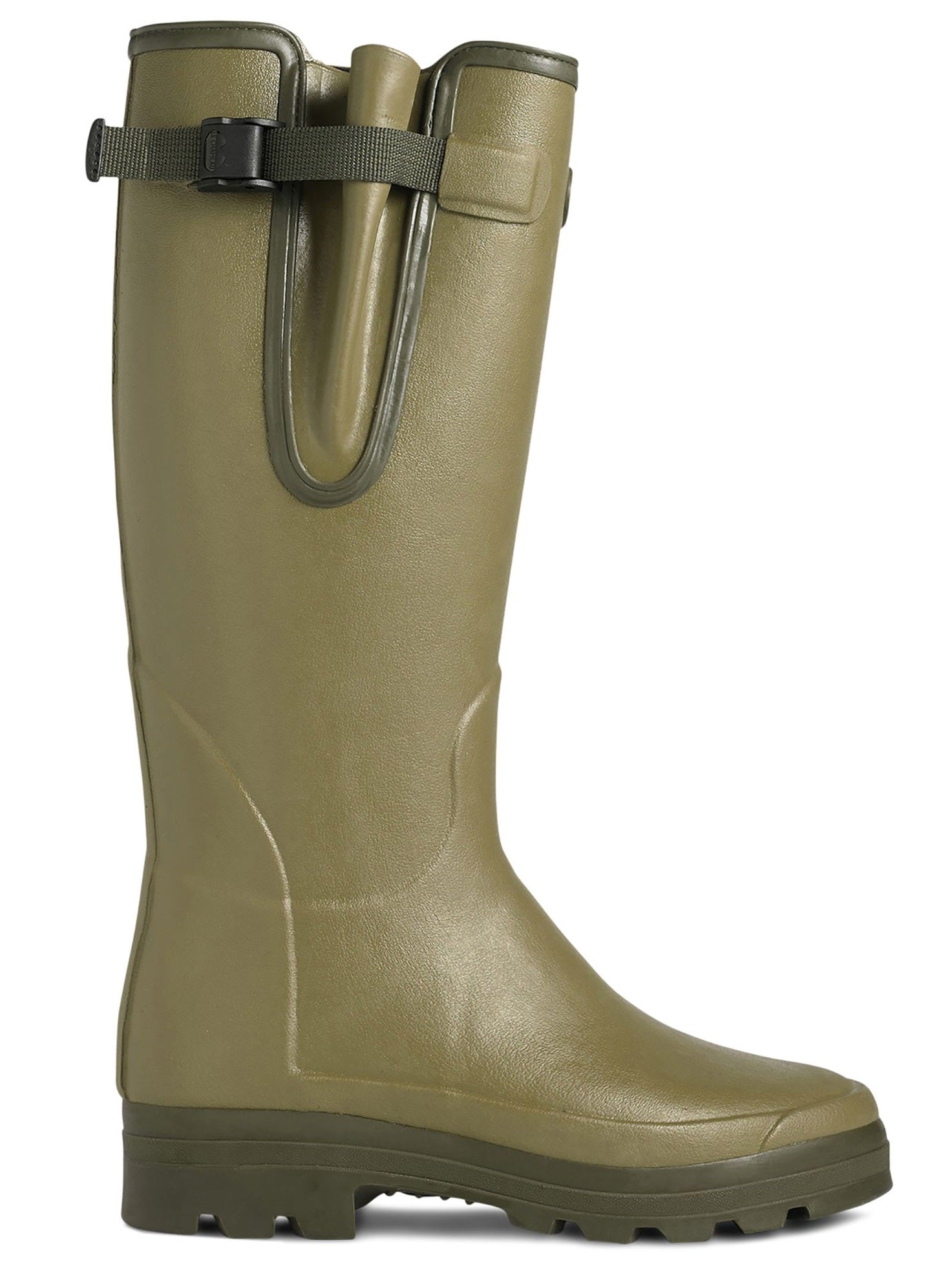 LE CHAMEAU Vierzonord Plus Cold Weather Boots - Mens Neoprene Lined - Iconic Green