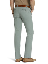 Load image into Gallery viewer, 50% OFF - MEYER Chino Trousers - Chicago Micro-Structure Cotton - Green - Size: 38 LONG
