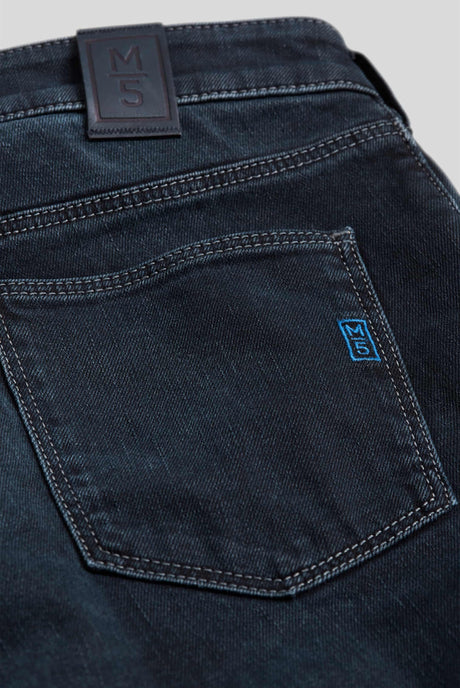 MEYER M5 Jeans - 6209 Regular Fit - Fairtrade Stretch Denim - Navy Meyer