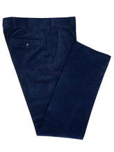 Load image into Gallery viewer, MEYER Cords - Mens Roma 437 Luxury Cotton Corduroy Trousers - Navy
