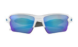 OAKLEY Flak 2.0 XL Sunglasses - Polished White - Prizm Sapphire Oakley