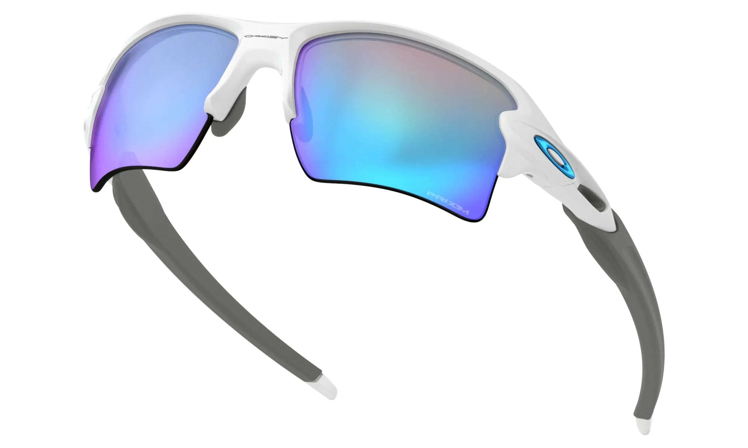 Oakley FLAK 2.0 サングラス ホワイト/ブルー OAKLEY Flak 2.0 XL Sunglasses - Polished White - Prizm Sapphire