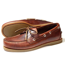 Load image into Gallery viewer, ORCA BAY Mens Creek Leather Deck Shoes - Saddle
