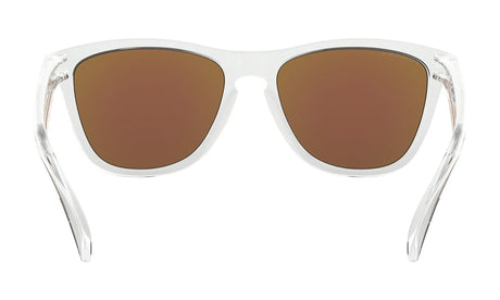 OAKLEY Frogskins Sunglasses - Crystal Clear Frame - Prizm Sapphire Lens Oakley